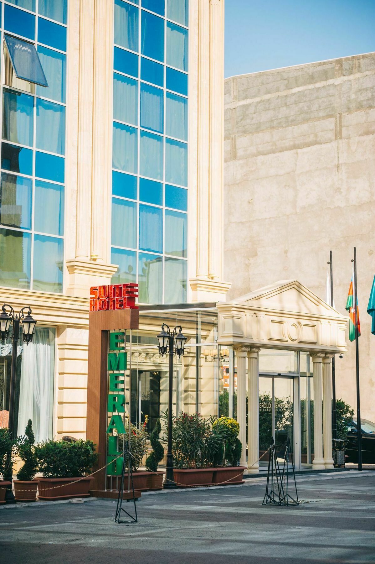 Emerald Suite Hotel Baku Exterior foto
